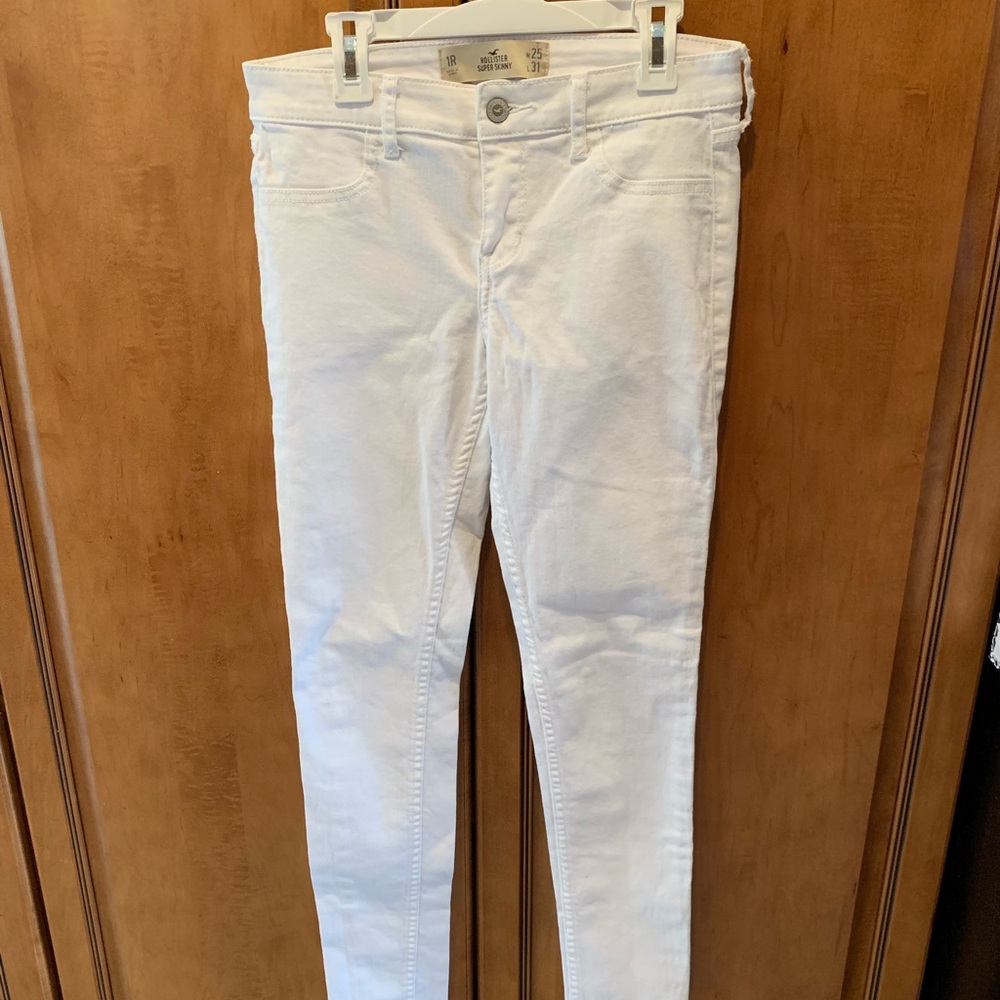 White jeans